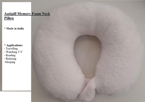 Autipill Memory Foam Neck Pillow